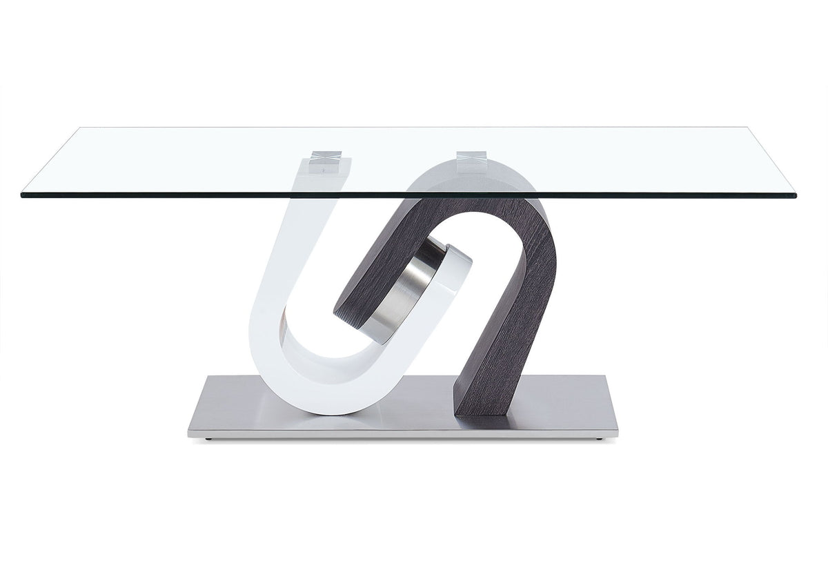 T4127 - Coffee Table Base - Silver