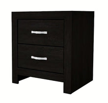 Load image into Gallery viewer, Crown Mark Furniture Jaylen 2 Drawer Nightstand in Black image