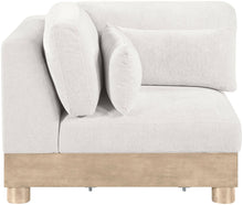 Load image into Gallery viewer, Turin - Chenille Fabric Upholstered Modular Corner Chair - Natural Base