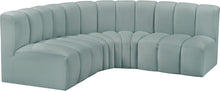 Load image into Gallery viewer, Arc - Faux Leather 4 Piece Corner Modular Sofa