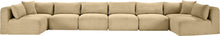 Load image into Gallery viewer, Shaggy - 8 Piece Modular U-Shaped Armless Sectional