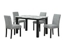 Load image into Gallery viewer, D8032 - 2 Piece Dining Room Set (Dining Table And Dining Chair) - Black / Gray / White