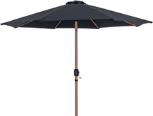 Load image into Gallery viewer, Fiji - Aluminum Patio Umbrella With Square White And Teak Base