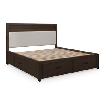 Ticanter - Queen/King Storage Rails - Brown