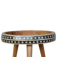 Load image into Gallery viewer, Small Patterned Nordic Style End Table