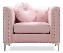 Load image into Gallery viewer, Contemporary Sloped Arm Chair