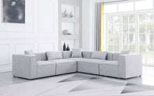 Load image into Gallery viewer, Cube - Linen 5 Piece Modular Corner Sectional