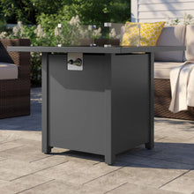 Load image into Gallery viewer, Powdercoated Fire Pit With Top - Gray