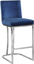 Load image into Gallery viewer, Heidi - Stool with Chrome Legs