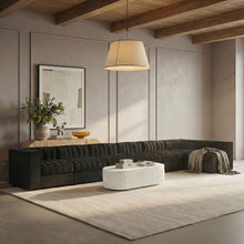 Load image into Gallery viewer, Rummi - Velvet Performance Fabric Upholstered 7 Piece Modular Sectional, L-Shaped (Right)