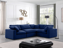 Load image into Gallery viewer, Comfy - 4 Piece Velvet Modular Sectional