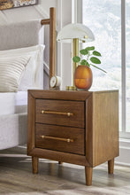 Load image into Gallery viewer, Lyncott - Two Drawer Night Stand - Brown