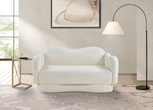 Load image into Gallery viewer, Bloom - Teddy Fabric Loveseat