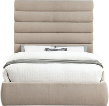 Load image into Gallery viewer, Adam - Linen Fabric Bed With 70.5" Headboard