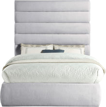 Load image into Gallery viewer, Adam - Linen Fabric Bed With 70.5" Headboard