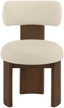 Load image into Gallery viewer, Atelier - Vegan Leather Upholstered Dining Chair (Set of 2) - Painted Brown Frame