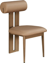 Load image into Gallery viewer, Dario - Faux Leather Dining Chair With Brown Frame (Set of 2)