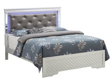 Load image into Gallery viewer, Bed With LED Light Accents Headboard