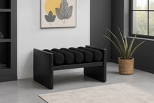 Load image into Gallery viewer, Waverly - Bench With Black Frame