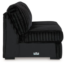 Load image into Gallery viewer, Midnight-Madness - Armless Loveseat - Onyx