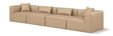 Load image into Gallery viewer, Cube - Modular 4 Piece Sofa - Tan