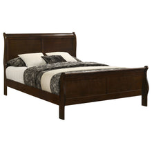 Load image into Gallery viewer, Louis Philippe Sleigh Panel Bed