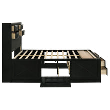 Load image into Gallery viewer, Briana Bookcase Platform Storage Bed