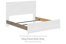 Load image into Gallery viewer, Culverbach - King Panel Rails - Gray
