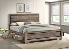 Load image into Gallery viewer, Kauffman Panel Platform Storage Bed
