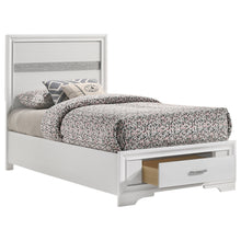 Load image into Gallery viewer, Miranda Panel Platform Storage Bed