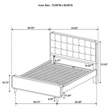 Load image into Gallery viewer, Robyn Panel Platform Bed