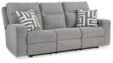 Load image into Gallery viewer, Biscoe - Power Reclining Sofa With Adj Headrest - Pewter