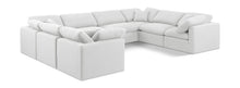 Load image into Gallery viewer, Indulge - Linen 8 Piece Modular Sectional - White