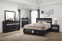 Load image into Gallery viewer, Miranda Panel Platform Storage Bed