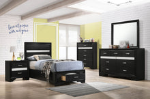 Load image into Gallery viewer, Miranda Panel Platform Storage Bed