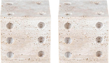 Load image into Gallery viewer, Dice - Travertine Decorative - Natural