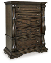 Load image into Gallery viewer, Maylee - Five Drawer Chest - Dark Brown