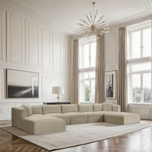 Load image into Gallery viewer, Shaggy - 7 Piece Modular Sectional With 2 Ottomans