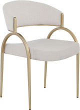 Load image into Gallery viewer, Privet - Dining Chair (Set of 2) - Gold Base