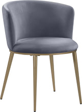 Load image into Gallery viewer, Skylar - Dining Chair with Gold Legs (Set of 2)