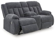 Load image into Gallery viewer, Observation Power Reclining Loveseat with Console - Ego Home Furniture