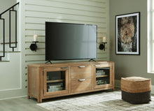 Load image into Gallery viewer, Rencott - Extra Large TV Stand - Light Brown