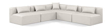 Load image into Gallery viewer, Cube - 5 Piece Modular Corner Armless Sectional