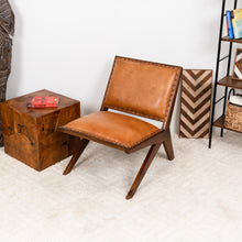 Load image into Gallery viewer, Colin - Lounge Chair - Brown / Tan