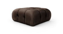 Load image into Gallery viewer, Orin - Velvet Performance Fabric Upholstered Modular Ottoman