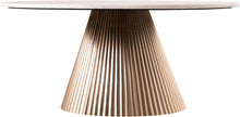 Load image into Gallery viewer, Cindra - Genuine Marble Top And Iron Base Table