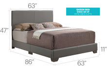 Load image into Gallery viewer, Elegant Platform Bed For Relaxed Spaces