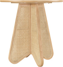 Load image into Gallery viewer, Butterfly - Solid Wood And Natural Cane Table With Natural Top