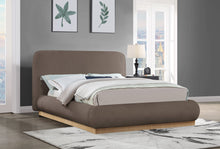 Load image into Gallery viewer, Rigby - Linen Bed With Natural Base