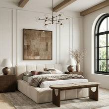 Load image into Gallery viewer, Canovia - Solid Wood And Faux Cane Bench